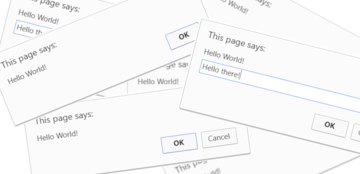 Accessibility Concerns Over Chrome Removing Alert, Prompt, And Confirm Modals